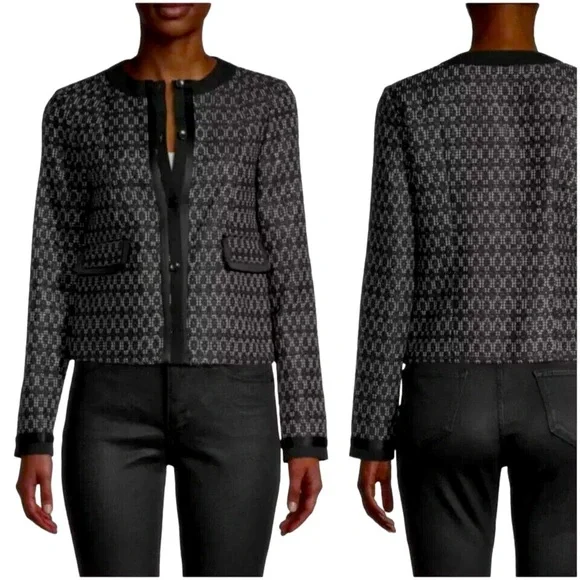 Etro Milano made in Italy designer woven tweed blazer small - Picture 1 of 7